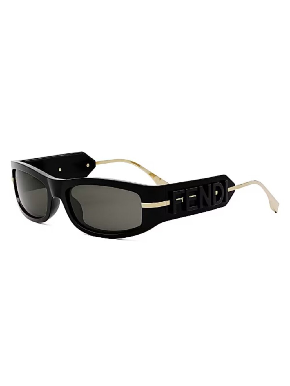 Fendi FE40120I 01A Black Women Sunglasses NEW - Picture 1 of 5
